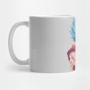 Super Squidward God Blue Mug